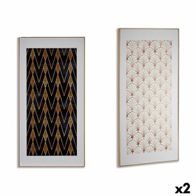 Toile Géométrique 61,5 x 3 x 121,5 cm (2 Unités): Plus de 300.000 produits de grandes marques en vente directe à prix usine sur 