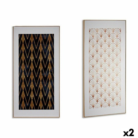 Toile Géométrique 61,5 x 3 x 121,5 cm (2 Unités): Plus de 300.000 produits de grandes marques en vente directe à prix usine sur 