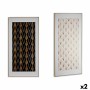 Toile Géométrique 61,5 x 3 x 121,5 cm (2 Unités): Plus de 300.000 produits de grandes marques en vente directe à prix usine sur 