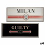 Cadre GUILTY MILAN Contre-plaqué 2 x 46 x 121 cm (4 Unités): Plus de 300.000 produits de grandes marques en vente directe à prix