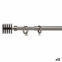 Tringle à Rideau Extensible Carré Argenté Fer 4,5 x 180 x 4,5 cm (12 Unités): Plus de 300.000 produits de grandes marques en ven