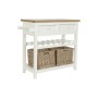 Console DKD Home Decor Beige osier Bois de paulownia 88 x 38 x 80 cm: Plus de 300.000 produits de grandes marques en vente direc