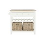 Console DKD Home Decor Beige osier Bois de paulownia 88 x 38 x 80 cm: Plus de 300.000 produits de grandes marques en vente direc