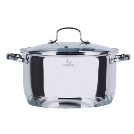 Casserole avec Couvercle en Verre Santa Clara Ø 25,5 x 34 x 15 cm: Plus de 300.000 produits de grandes marques en vente direct
