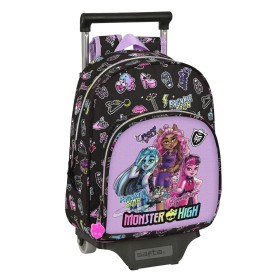 Cartable à roulettes Monster High Creep Noir 28 x 34 x 10 cm: Plus de 300.000 produits de grandes marques en vente directe à pri