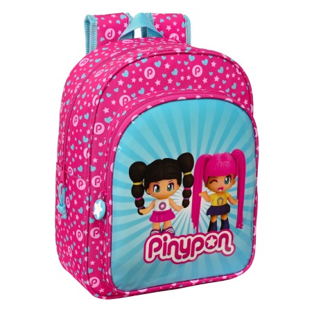 Cartable Pinypon Bleu Rose 26 x 34 x 11 cm: Plus de 300.000 produits de grandes marques en vente directe à prix usine sur cadeau