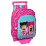 Cartable à roulettes Pinypon Bleu Rose 26 x 34 x 11 cm: Plus de 300.000 produits de grandes marques en vente directe à prix usin