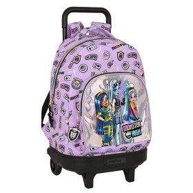 Cartable à roulettes Monster High Best boos Lila 33 X 45 X 22 cm: Plus de 300.000 produits de grandes marques en vente directe à