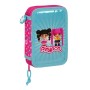 Plumier double Pinypon Bleu Rose 12.5 x 19.5 x 4 cm (28 Pièces): Plus de 300.000 produits de grandes marques en vente directe à 