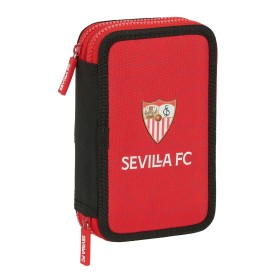 Plumier double Sevilla Fútbol Club Noir Rouge 12.5 x 19.5 x 4 cm (28 Pièces): Plus de 300.000 produits de grandes marques en ven