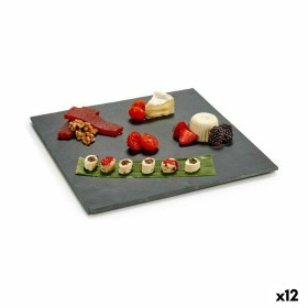 Plateau apéritif Kinvara 551563 Noir 30 x 0,5 x 30 cm (12 Unités): Plus de 300.000 produits de grandes marques en vente directe 