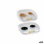 Mangeoir pour animaux Stefanplast Double Plastique 34 x 11 x 46,5 cm (24 Unités): Plus de 300.000 produits de grandes marques en