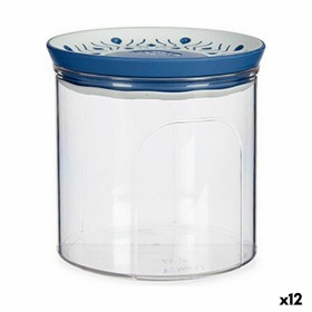 Boîte Stefanplast Tosca Hermétique Bleu Plastique 700 ml 11,7 x 11 x 11,7 cm (12 Unités): Plus de 300.000 produits de grandes ma