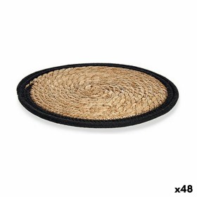 Dessous de plat Naturel Noir 30 x 1 x 30 cm (48 Unités): Plus de 300.000 produits de grandes marques en vente directe à prix usi