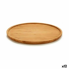 Plateau apéritif Kinvara JWKW-3711-2 Marron Ronde 30 x 1,5 x 30 cm (12 Unités): Plus de 300.000 produits de grandes marques en v