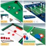 Table multi-jeux Colorbaby 12 en 1 107 x 83,5 x 61 cm: Plus de 300.000 produits de grandes marques en vente directe à prix usine