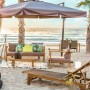 Chaise de jardin Cristy Naturel 74 x 75 x 68 cm: Plus de 300.000 produits de grandes marques en vente directe à prix usine sur c