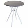 Table d'appoint Zoe Noir Gris Acier 60 x 60 x 70 cm: Plus de 300.000 produits de grandes marques en vente directe à prix usine s