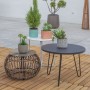 Set de pots de fleurs Fiore Ciment Cylindrique 14 x 14 x 12 cm (4 Unités): Plus de 300.000 produits de grandes marques en vente 