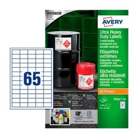 Etisuettes Avery Blanc Papier 50 Volets 38 x 21,2 mm: Plus de 300.000 produits de grandes marques en vente directe à prix usine 