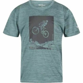 T-shirt à manches courtes enfant Regatta Alvarado VII Ivymossmarl Bleu: Plus de 300.000 produits de grandes marques en vente dir