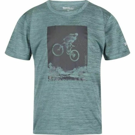 T-shirt à manches courtes enfant Regatta Alvarado VII Ivymossmarl Bleu: Plus de 300.000 produits de grandes marques en vente dir
