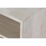 Meubles de télévision DKD Home Decor Blanc Naturel Bois de manguier 130 x 40 x 45 cm: Plus de 300.000 produits de grandes marque