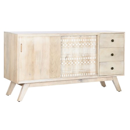 Buffet DKD Home Decor Blanc Naturel Bois de manguier 145 x 42 x 75 cm: Plus de 300.000 produits de grandes marques en vente dire