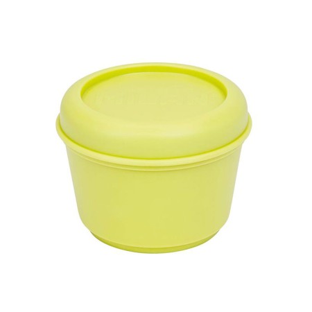 Récipient de Conservation des Aliments Milan Sunset Jaune Plastique Rond 250 ml Ø 10 x 7 cm: Plus de 300.000 produits de grandes