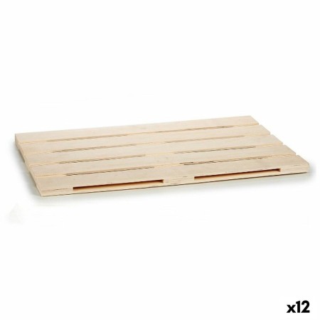 Plateau apéritif Marron Bois 40 x 2 x 60 cm (12 Unités): Plus de 300.000 produits de grandes marques en vente directe à prix usi