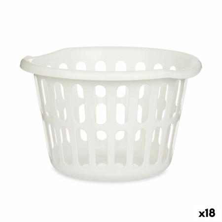 Panier Kipit 8066-W Blanc polypropylène 27 L 40 x 25 x 40 cm (18 Unités): Plus de 300.000 produits de grandes marques en vente d