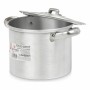 Marmite avec couvercle Kinvara 100031 Argenté Aluminium 23,5 x 15 x 18 cm (6 Unités): Plus de 300.000 produits de grandes marque