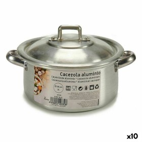 Casserole avec Couvercle Kinvara 100002 Argenté Ø 14 cm 1 L (10 Unités): Plus de 300.000 produits de grandes marques en vente di