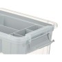 Boîte Multiusage Kipit 02 1310 Gris Transparent Plastique 5 L 29,5 x 14,5 x 19,2 cm (6 Unités): Plus de 300.000 produits de gran