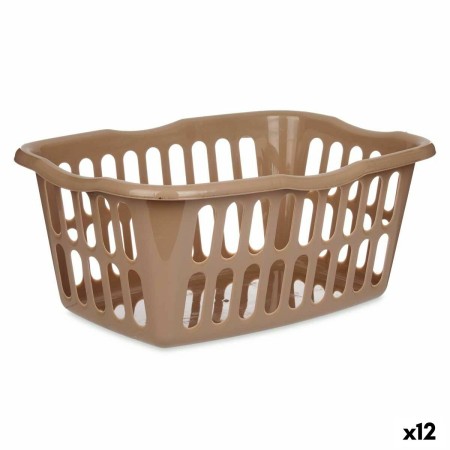 Panier Kipit 8067-T Taupe polypropylène 50 L 58 x 24 x 42 cm (12 Unités): Plus de 300.000 produits de grandes marques en vente d