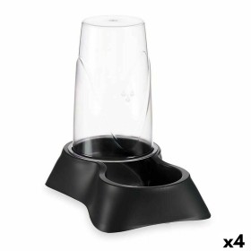 Mangeoir pour animaux Distributeur Noir polypropylène 3,5 L 21,5 x 32,5 x 32,5 cm (4 Unités): Plus de 300.000 produits de grande