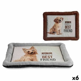 Lit pour animal domestique Chien 60 x 6 x 74 cm (6 Unités): Plus de 300.000 produits de grandes marques en vente directe à prix 