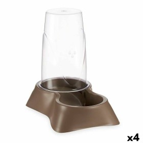 Mangeoir pour animaux Distributeur Marron polypropylène 3,5 L 21,5 x 32,5 x 32,5 cm (4 Unités): Plus de 300.000 produits de gran