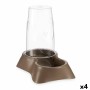 Mangeoir pour animaux Distributeur Marron polypropylène 3,5 L 21,5 x 32,5 x 32,5 cm (4 Unités): Plus de 300.000 produits de gran