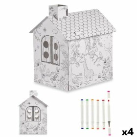 Travaux Manuel en papier Pincello CV20973 Maison (4 Unités): Plus de 300.000 produits de grandes marques en vente directe à prix