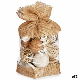 Boule Décorative Blanc Marron 13 x 29 x 13 cm (12 Unités): Plus de 300.000 produits de grandes marques en vente directe à prix u