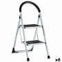 Echelle pliante Kipit KX1402-GREY429 Blanc Noir Gris Métal 38 x 50 x 84 cm (6 Unités): Plus de 300.000 produits de grandes marqu