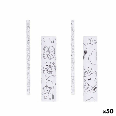 Papier-cadeau Pincello 80GR - COLOREAR Blanc 70 x 150 cm (50 Unités): Plus de 300.000 produits de grandes marques en vente direc
