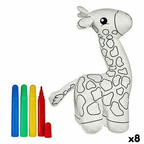 Peluche à colorier Pincello ST448 Blanc Noir 9 x 23 x 15 cm Girafe (8 Unités): Plus de 300.000 produits de grandes marques en ve