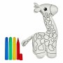 Peluche à colorier Pincello ST448 Blanc Noir 9 x 23 x 15 cm Girafe (8 Unités): Plus de 300.000 produits de grandes marques en ve