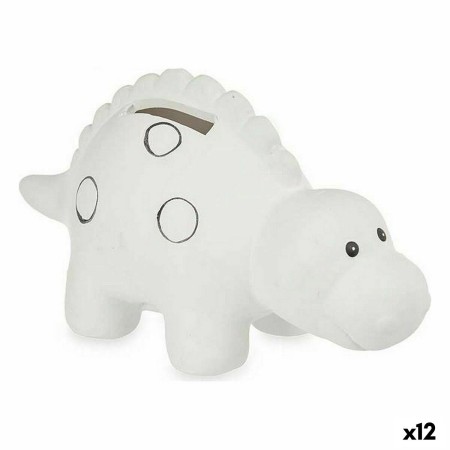 Tirelire à peindre Pincello BS1949 Céramique Dinosaure 6,5 x 8,7 x 16 cm (12 Unités): Plus de 300.000 produits de grandes marque