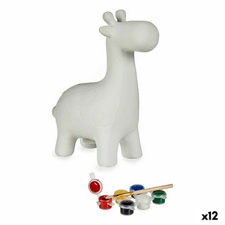 Tirelire à peindre Pincello BS2316 Céramique Girafe 6,8 x 16,2 x 13,2 cm (12 Unités): Plus de 300.000 produits de grandes marque