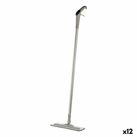 Serpillière Triple avec Pulvérisateur Kipit HW225 Acier inoxydable Plastique 14 x 40 x 128 cm (12 Unités): Plus de 300.000 produ