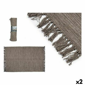 Tapis Marron 120 x 80 x 1 cm (2 Unités): Plus de 300.000 produits de grandes marques en vente directe à prix usine sur cadeaufou