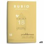 Cahier de maths Rubio Nº 18 A5 Espagnol 20 Volets (10 Unités): Plus de 300.000 produits de grandes marques en vente directe à pr